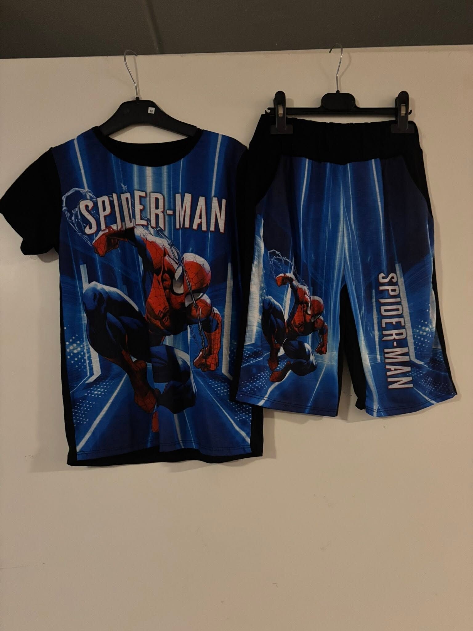 blauw spider set