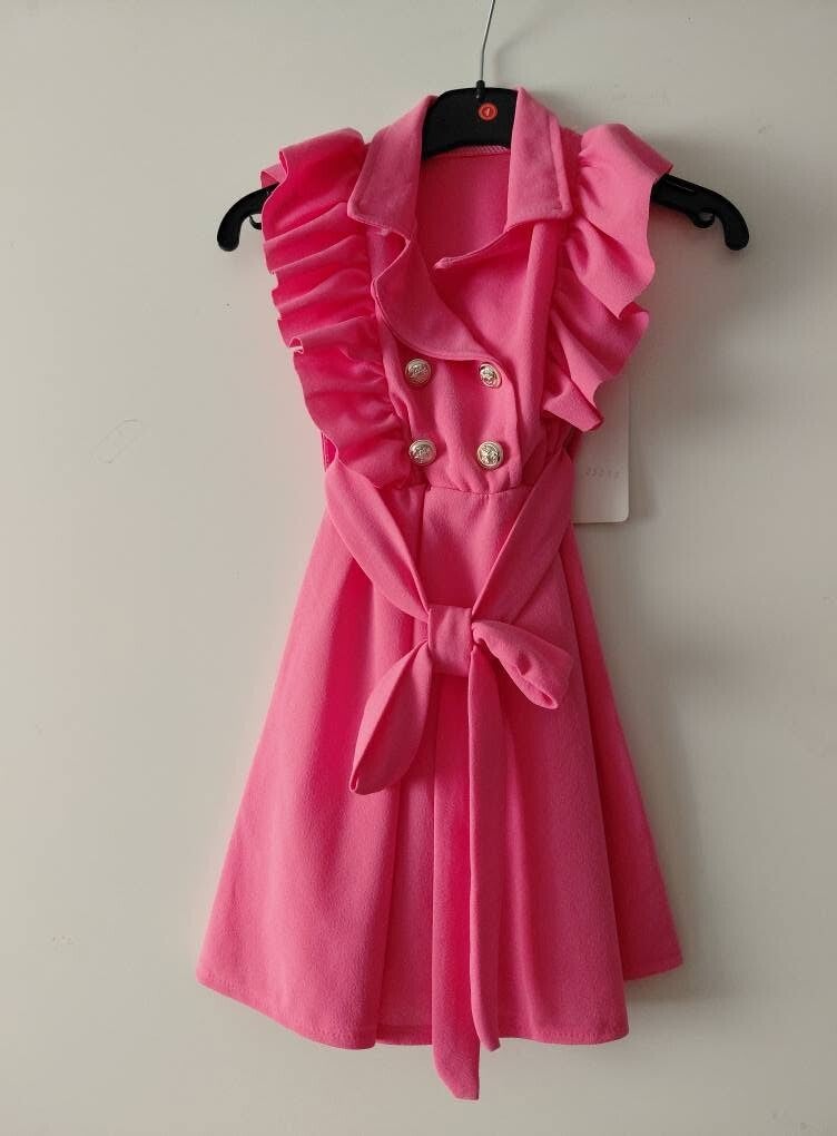 Fuchsia jurk