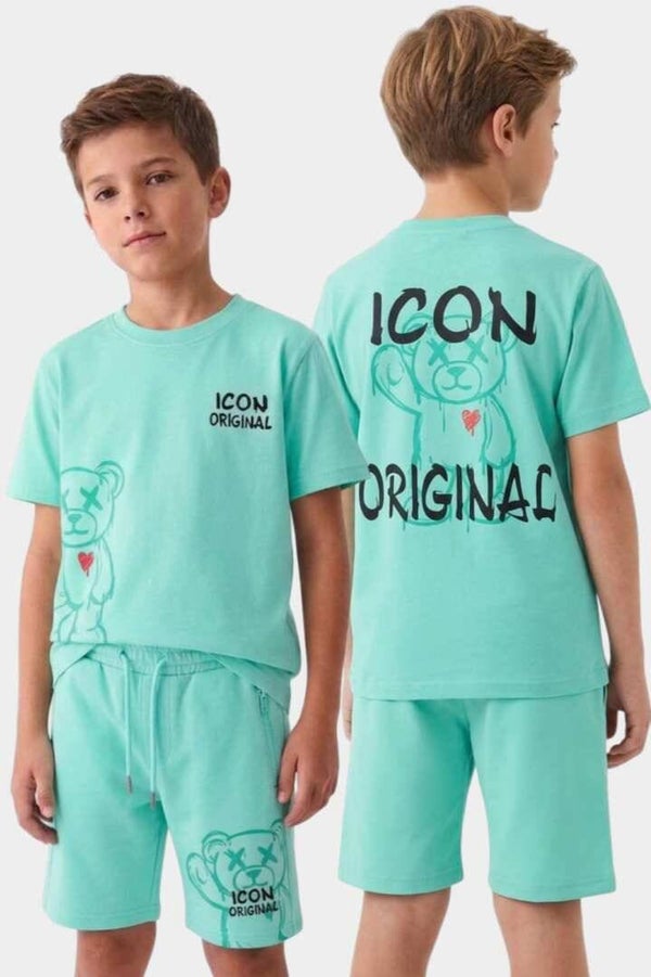 Icon setje mint rug