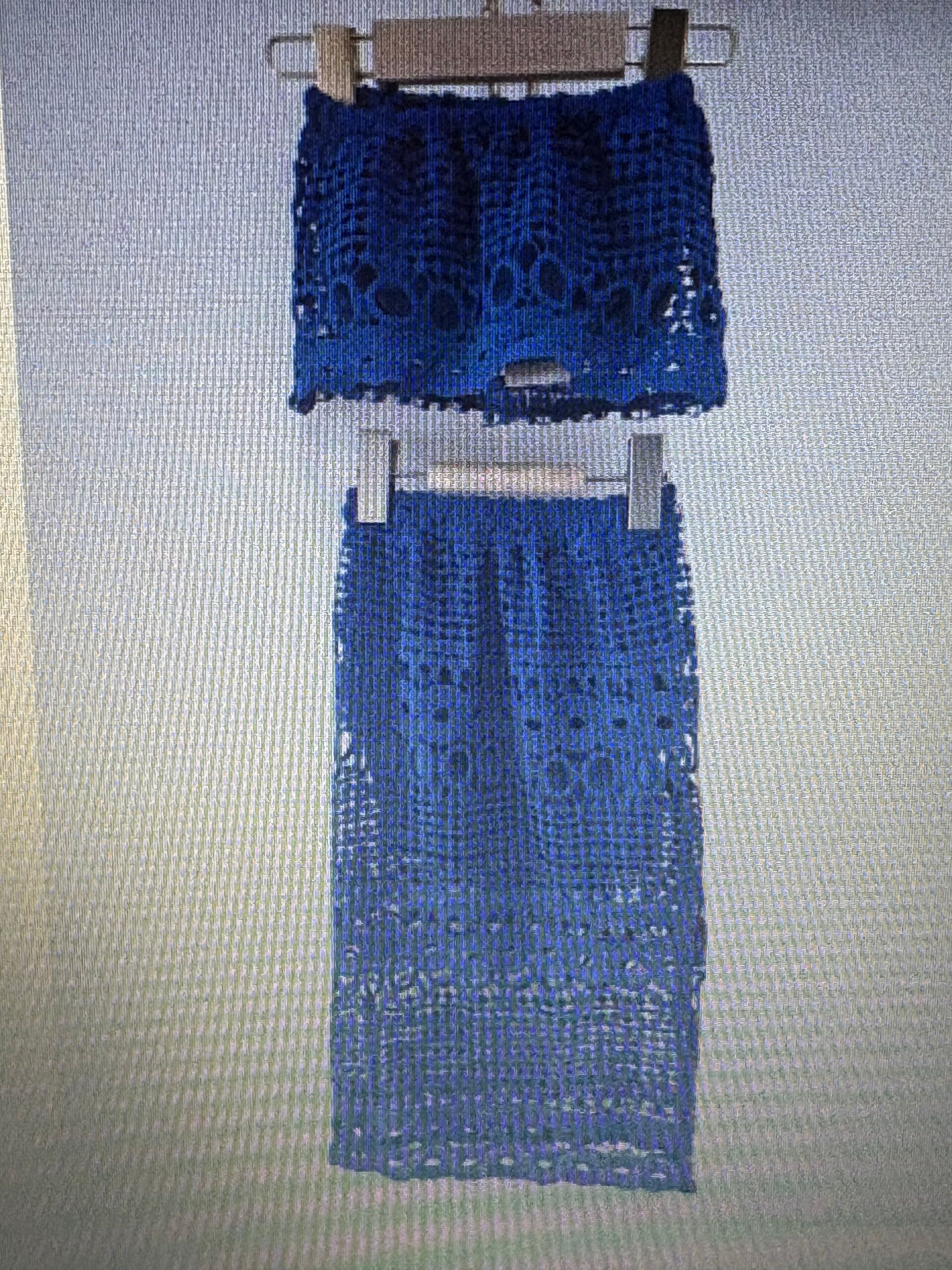 Kant set blauw