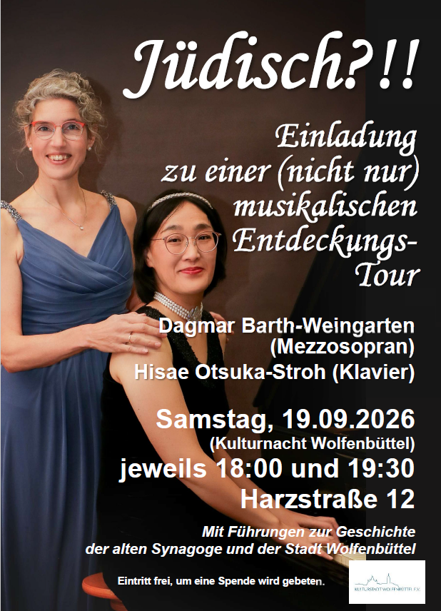 Plakat Sommertour Dagmar Barth-Weingarten und Hisae Otsuka-Stroh