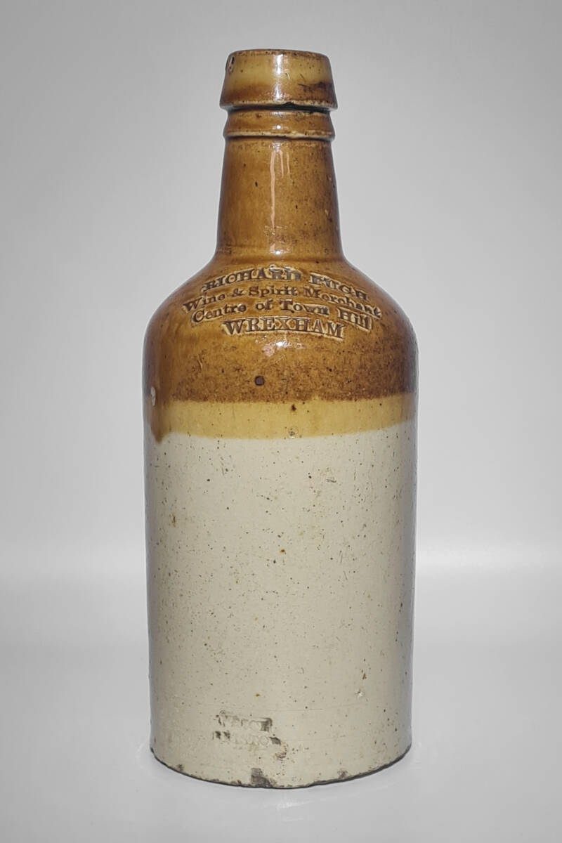 Richard Pugh, Wine &amp; Spirit Merchant, Centre of Town Hill, Wrexham | Notes: Stamped &quot;Price, Bristol&quot; | BOTTLE FROM ANOTHER COLLECTION