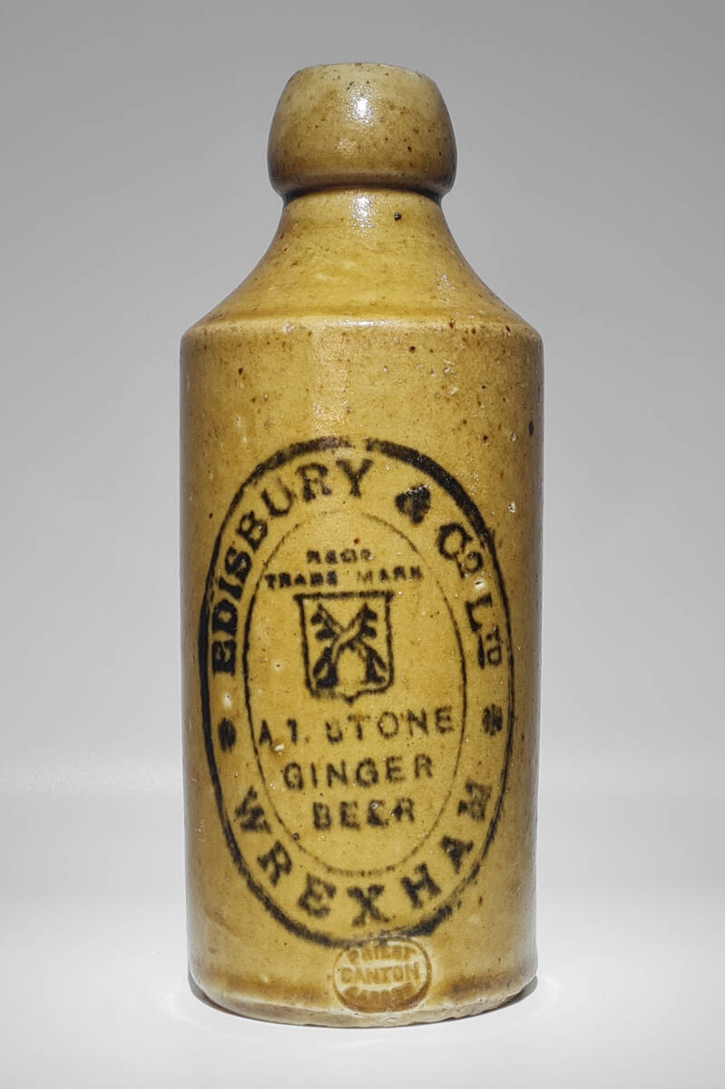 Edisbury &amp; Co., Ltd.,  A.1. Stone Ginger Beer, Wrexham | Notes: Stamped &quot;Priest, Canton, Cardiff&quot;