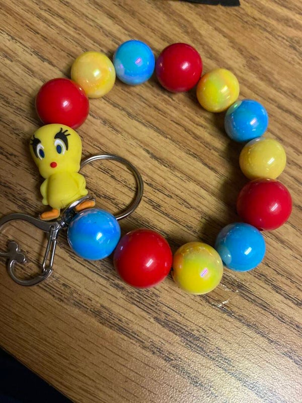 Wristlet keychain