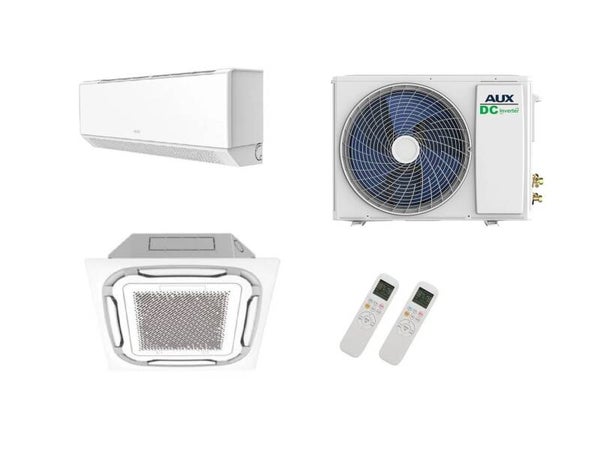 Aux Duo-split Buitenunit 6.0kW/21000Btu (AUX-M3-21LCLH) + 1x Wandmodel 3.5KW en 1X Plafondcassette 3.5kW COOL&HEAT A++ 2x Gratis WiFi