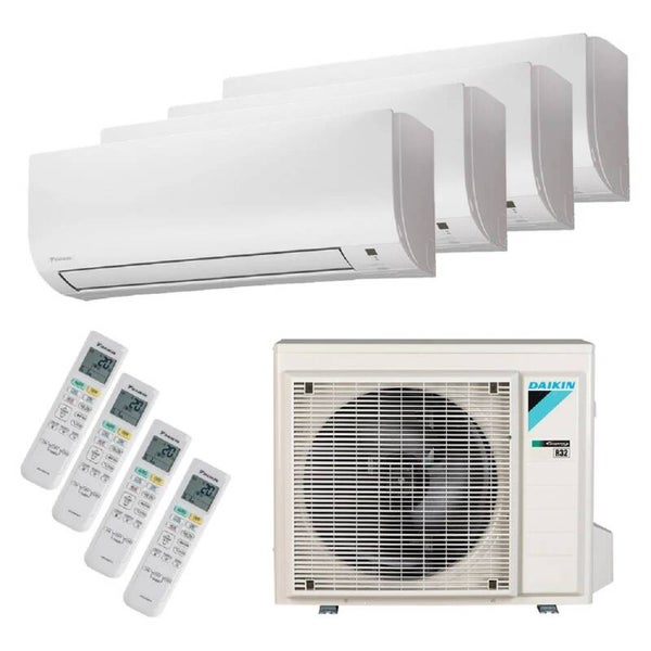 Daikin Quattro 4MXM80 - 8.0kW Buitenunit 230V + 3X2.5kW + 1x3.5kW FTXP COMFORA - "GRATIS 4X WiFi MODULE "