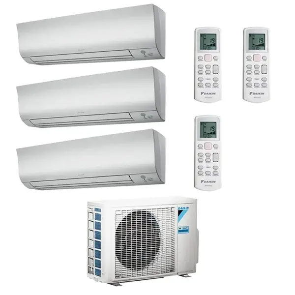 Daikin Tripple-Split Airco - 4MXM80 8.0kW/28000Btu Outdoor + 1x 5.0kW & 2x 2.5kW Indoor NEW-MODEL FTXM-A PERFERA COOL&HEAT + WIFI