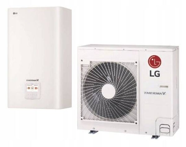 LG Warmtepomp Therma V Split Systeem (Gasloos) 16.0KW HU161MA.U33/HN1616M NK5 Warmtepomp + Hydrobox + Bedieningspaneel – 230 volt