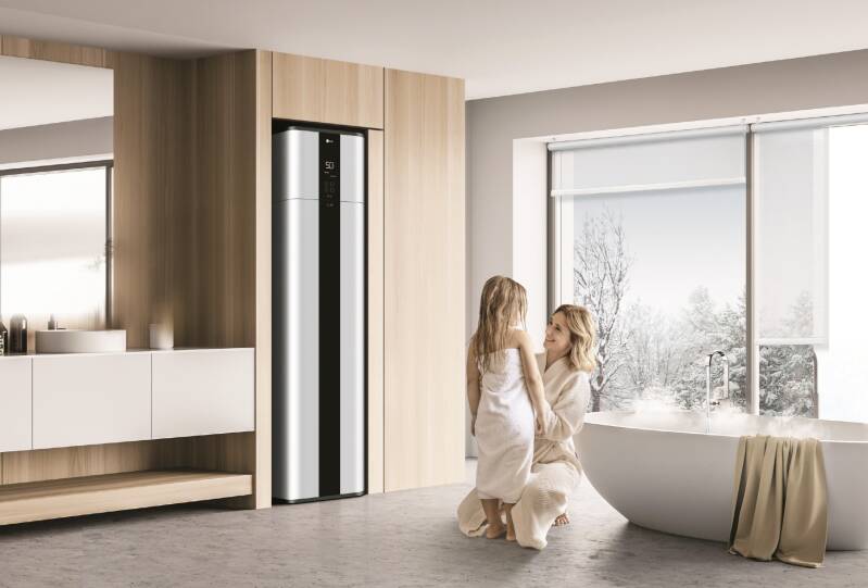 LG 270 Liter WH27S F5 "DESIGN" Warmtepompboiler 230V Transportschade