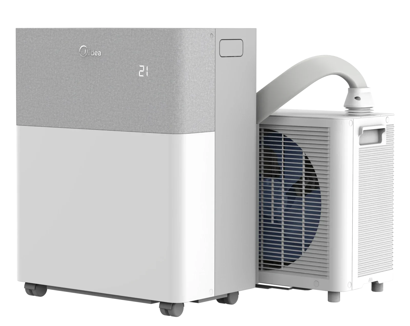 Midea airconditioner PortaSplit 3.5 kW/12000Btu (100 m3) koelen én verwarmen - (DEZE ZIJN WEER OP VOORRAAD)
