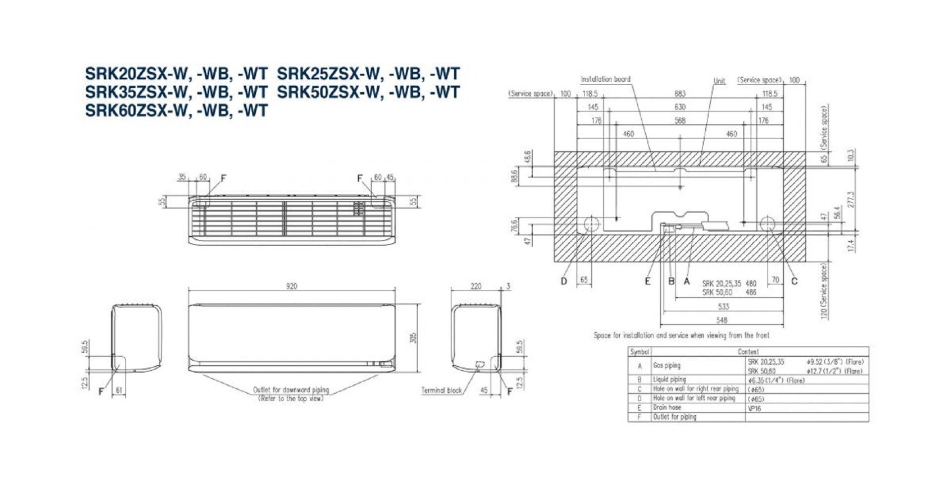 Mitsubishi Heavy Industries SRK35ZSX-WT HYPER INVERTER A+++ 3.5kW