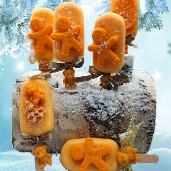 Fondants glace orangettes