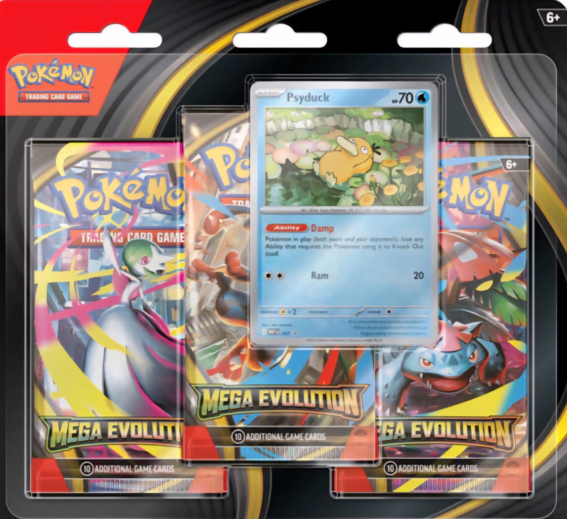 Pokemon Mega Evolution 3-pack Psyduck