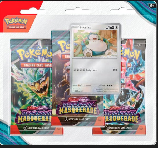 Pokemon Scarlet & Violet Twilight Masquerade 3-Pack Blister