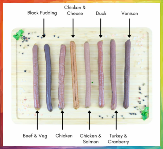 Gourmet Sticks - 10 Flavours - 250g, 500g, 1kg
