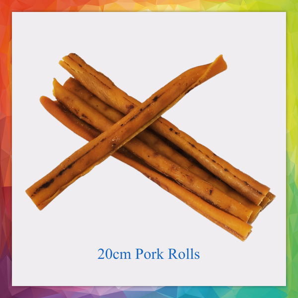 Pork Rind Bars "Pork Rolls" 20cm & 50cm
