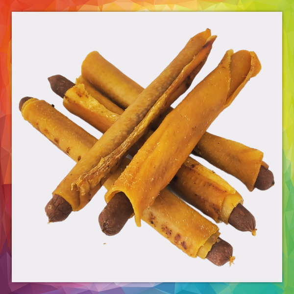 Sausage Rolls - wrapped in Pork Rind