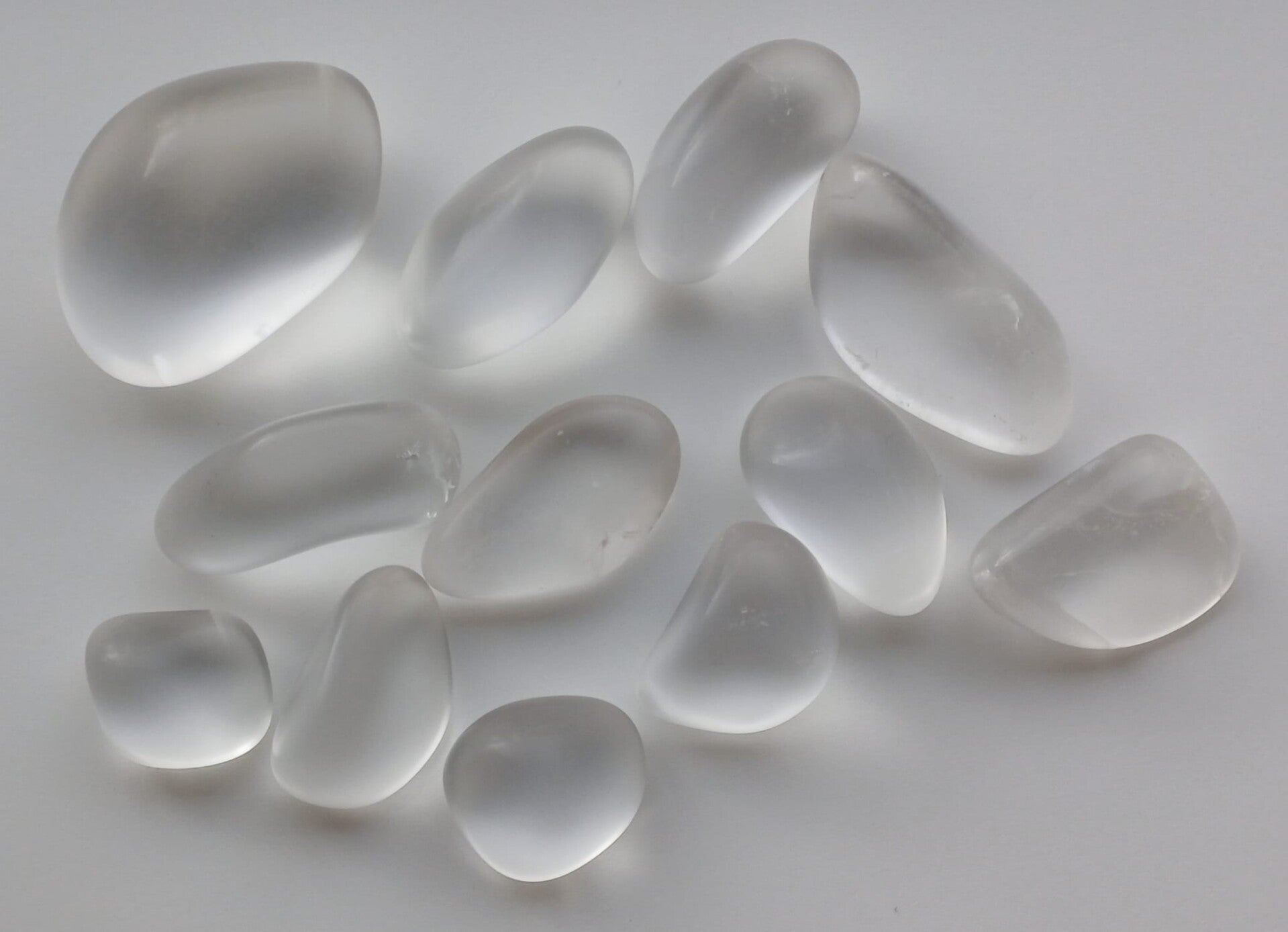 Bergkristal trommelsteen