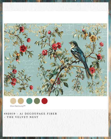 Redesign Decoupage Papier A1 - The Velvet Nest Q4
