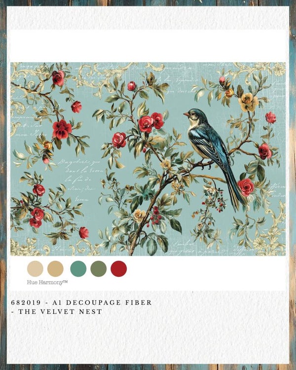 Redesign Decoupage Papier A1 - The Velvet Nest Q4