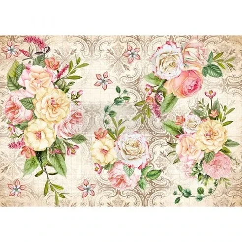Decoupage papier - Redesign Decoupage Rice Paper - amiable roses