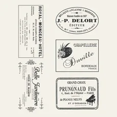 Amatxi Transfer A4 - Vintage Labels