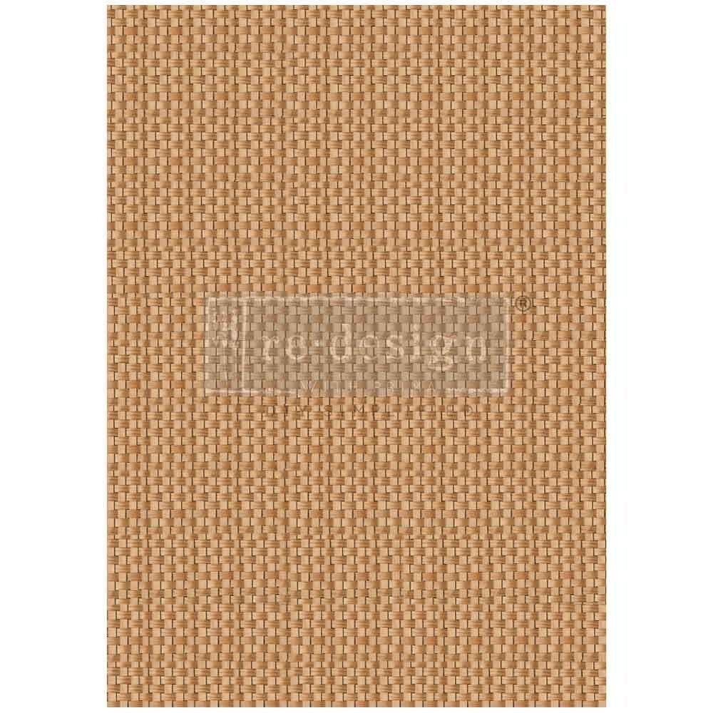 Decoupage papier - Redesign découpage A1 FIBRE - Artisanal Basket Charm