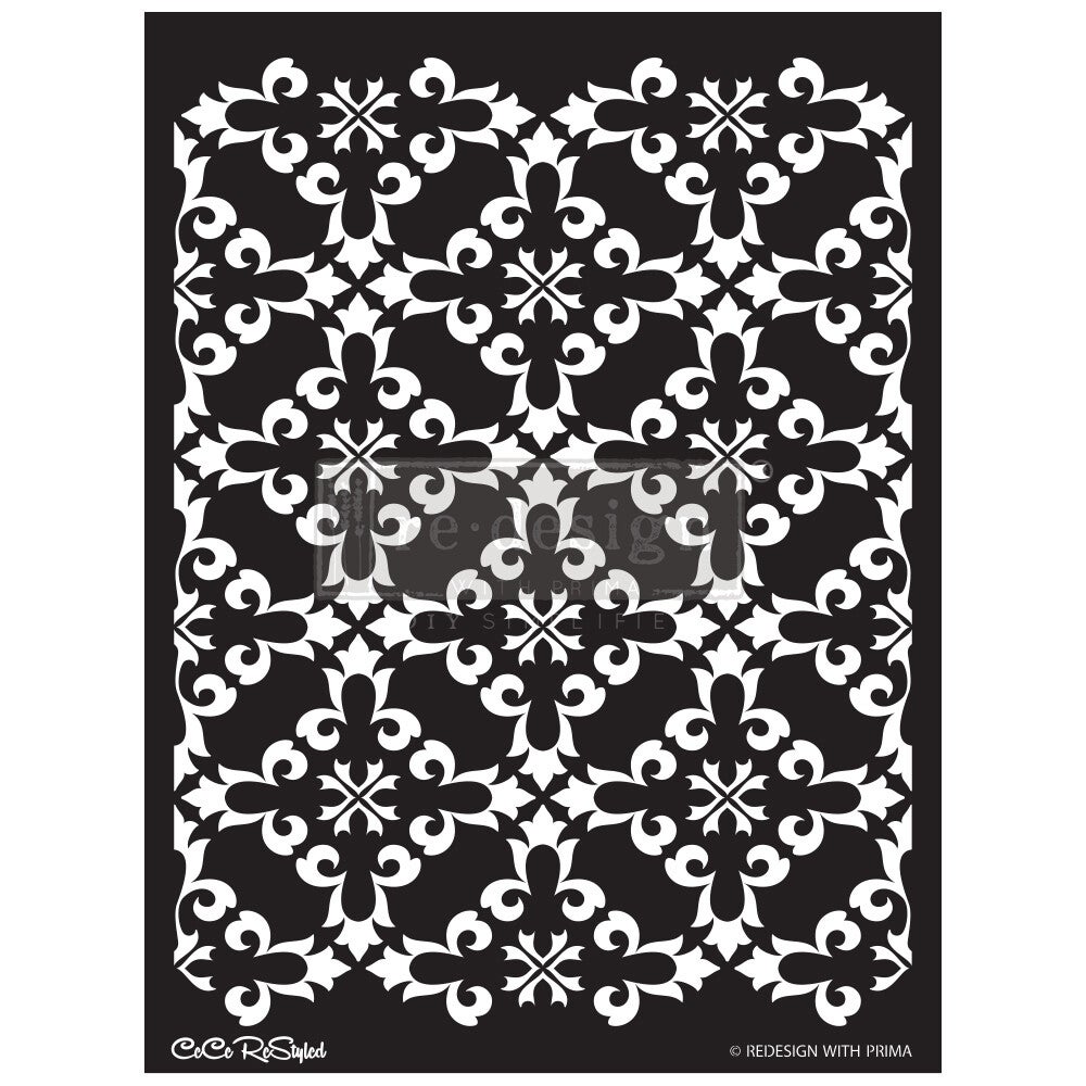 Redesign Decor Stencil - Gothic Trellis