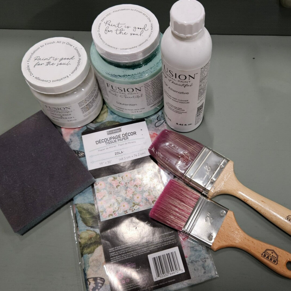 DIY Start Pakket Découpage Tissue