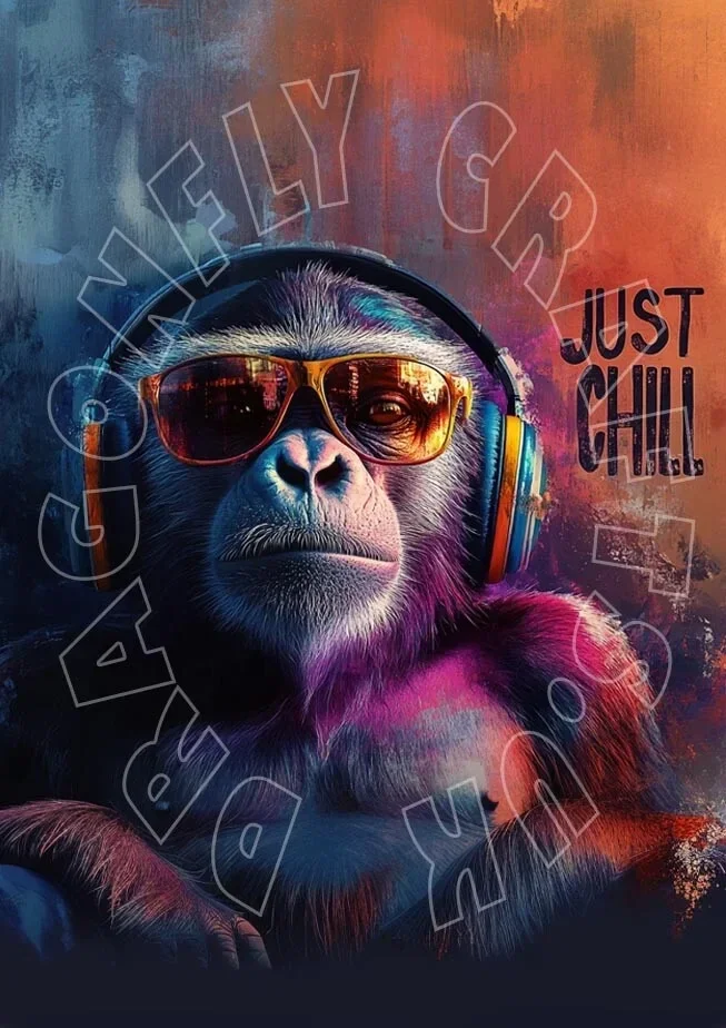 Just Chill 1 Portrait Rice Paper - Dragonfly