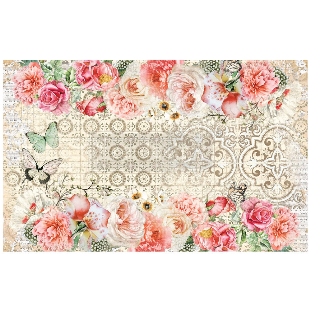 Decoupage papier - Redesign Decoupage Tissue Paper - Living Coral