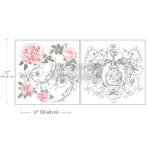Redesign Decor Transfer L - Odeur de Rose