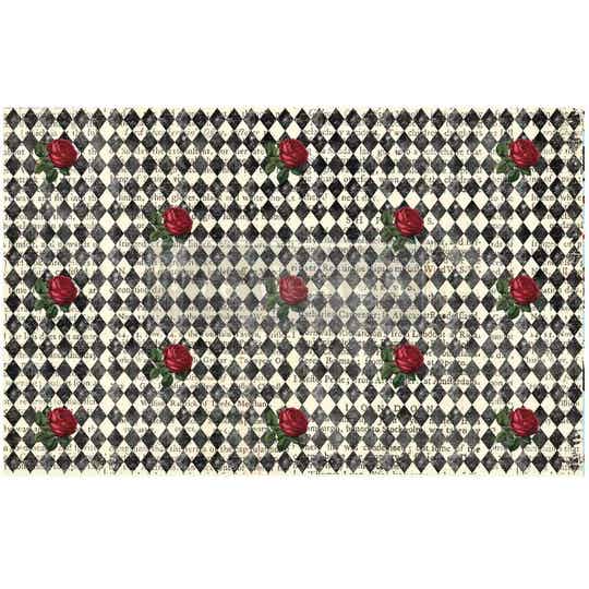 Decoupage papier - Redesign Decoupage Tissue Paper - Queen's Court of Roses