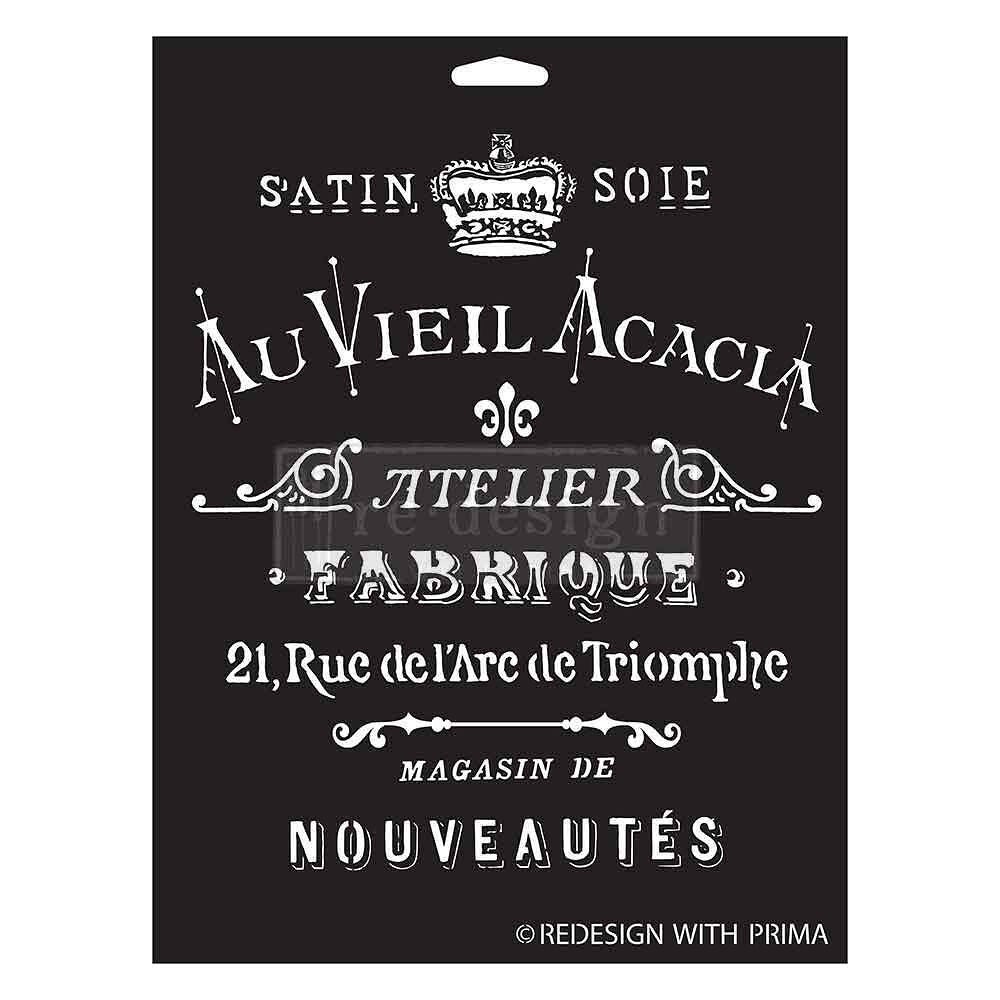 Redesign Decor Stencil - Satin Soie