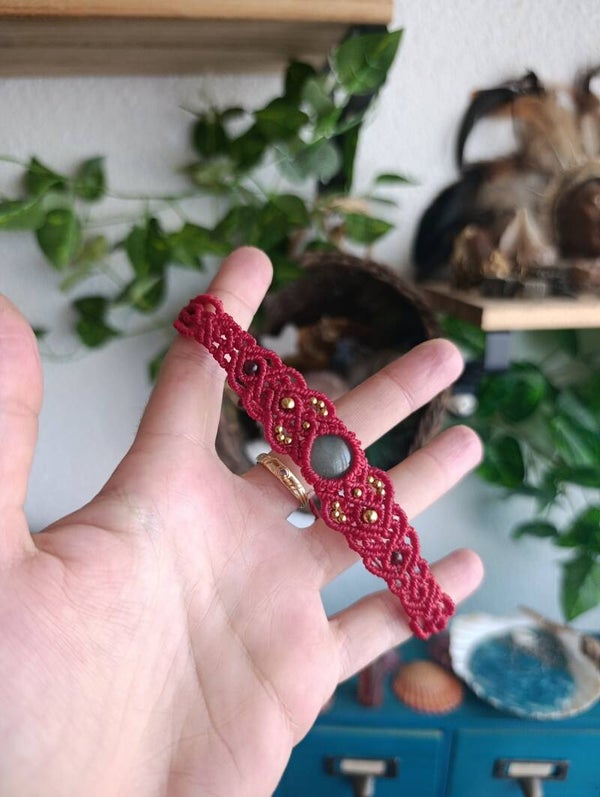 ✨Pedido personalizado María J. Aventurina y granates