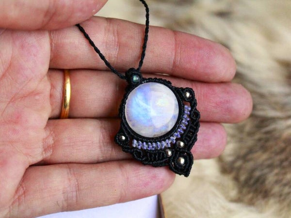 ✨Pedido personalizado Susana. Piedra Luna y Labradorita.