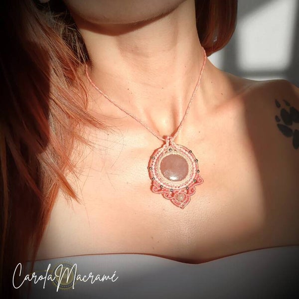 🗝️Corazón de Elysira🗝️ Cuarzo Rosa