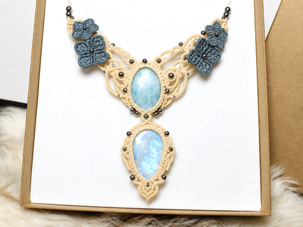 ✨Pedido personalizado Tamara- Amazonita y Piedra Luna