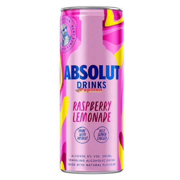 Absolut Raspberry Lemon 5% 12x0,25L