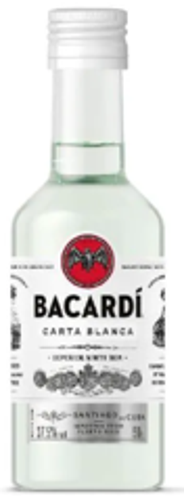 Bacardi Carta Blanca 40% (60x5cl)
