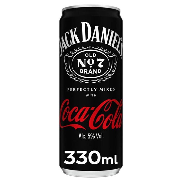 Jack Daniel's & Coca Cola 5% Sleek (12x33cl)