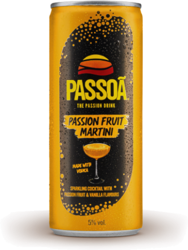 Passoa Passion Fruit Martini 5% (12x25cl)