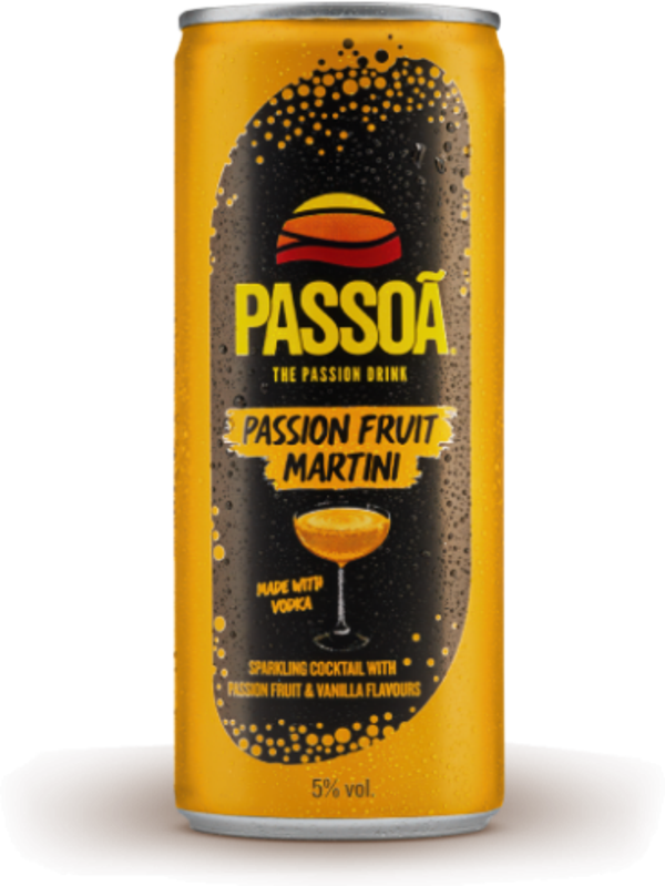 Passoa Passion Fruit Martini 5% (12x25cl)