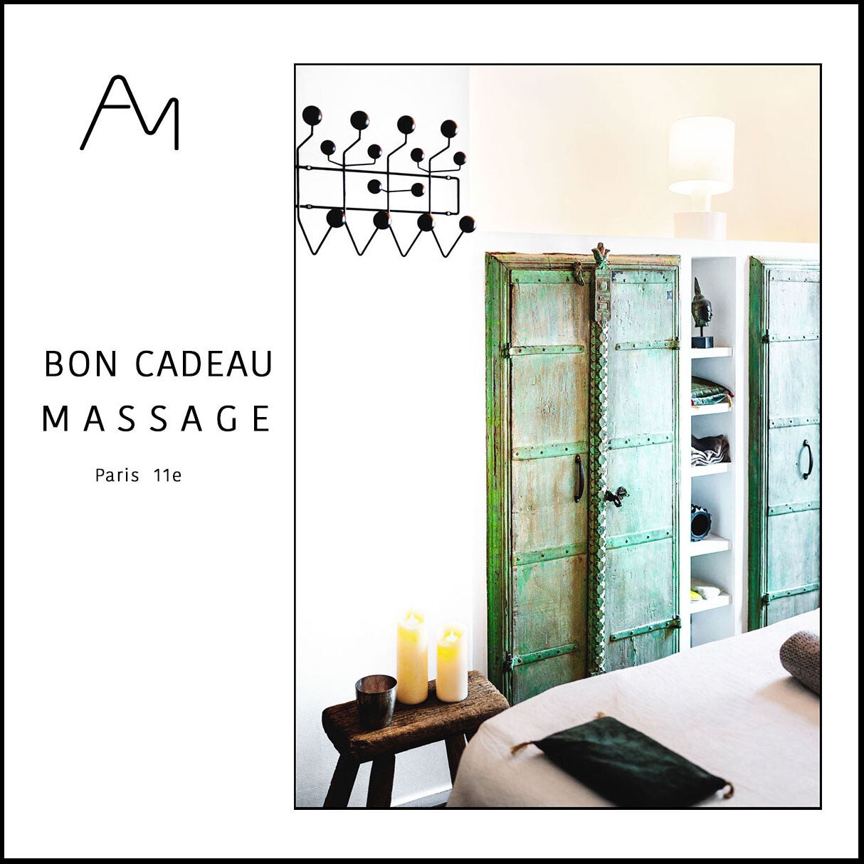 Bon cadeau massage à Paris 11e – Art du Massage Paris