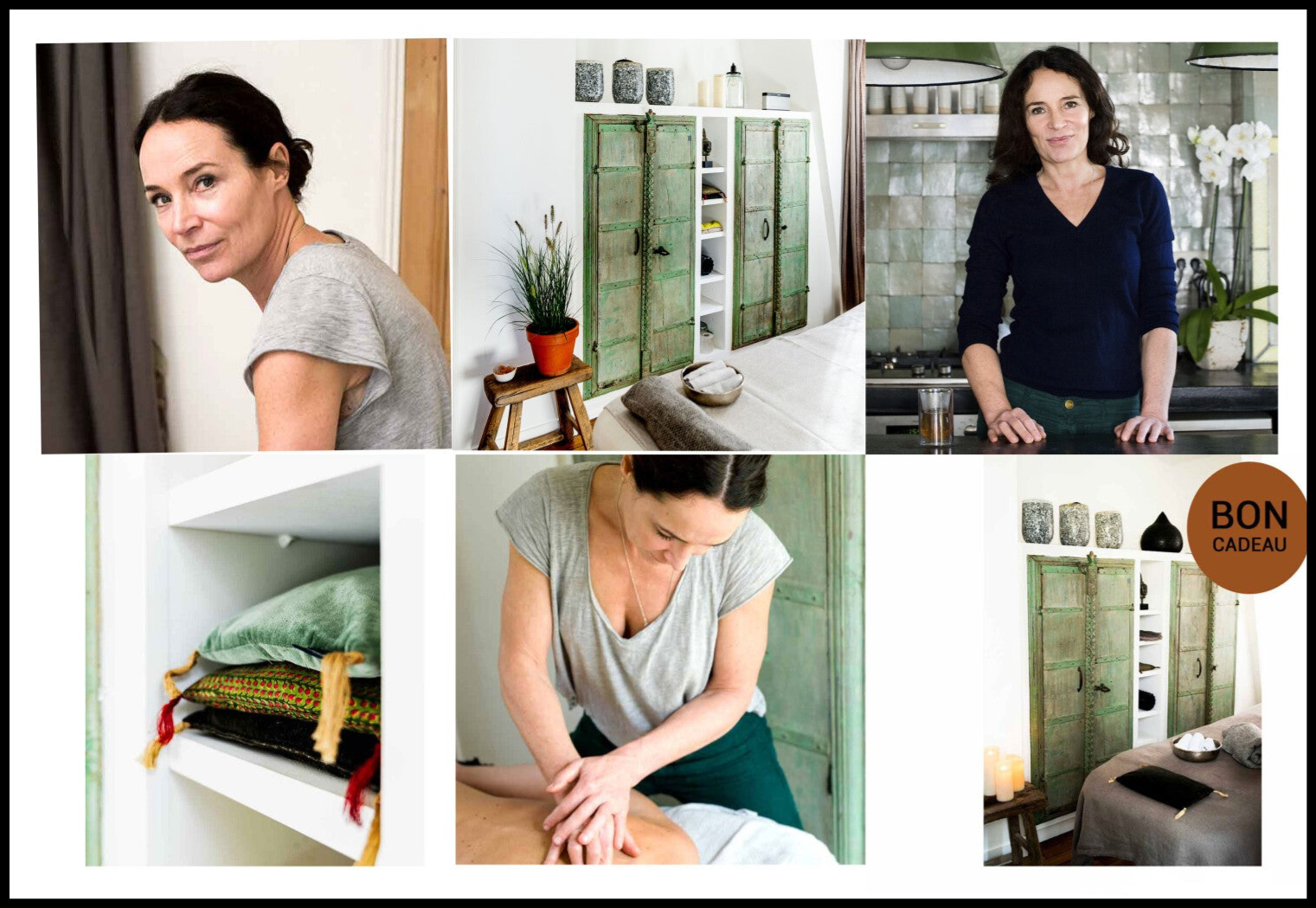 Sandrine Nicolas et son cabinet de massage à Paris 11e
