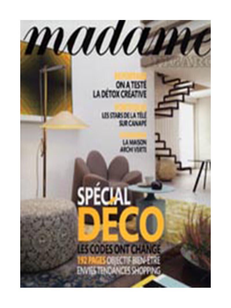 Couverture de Madame Figaro spécial décoration 2010