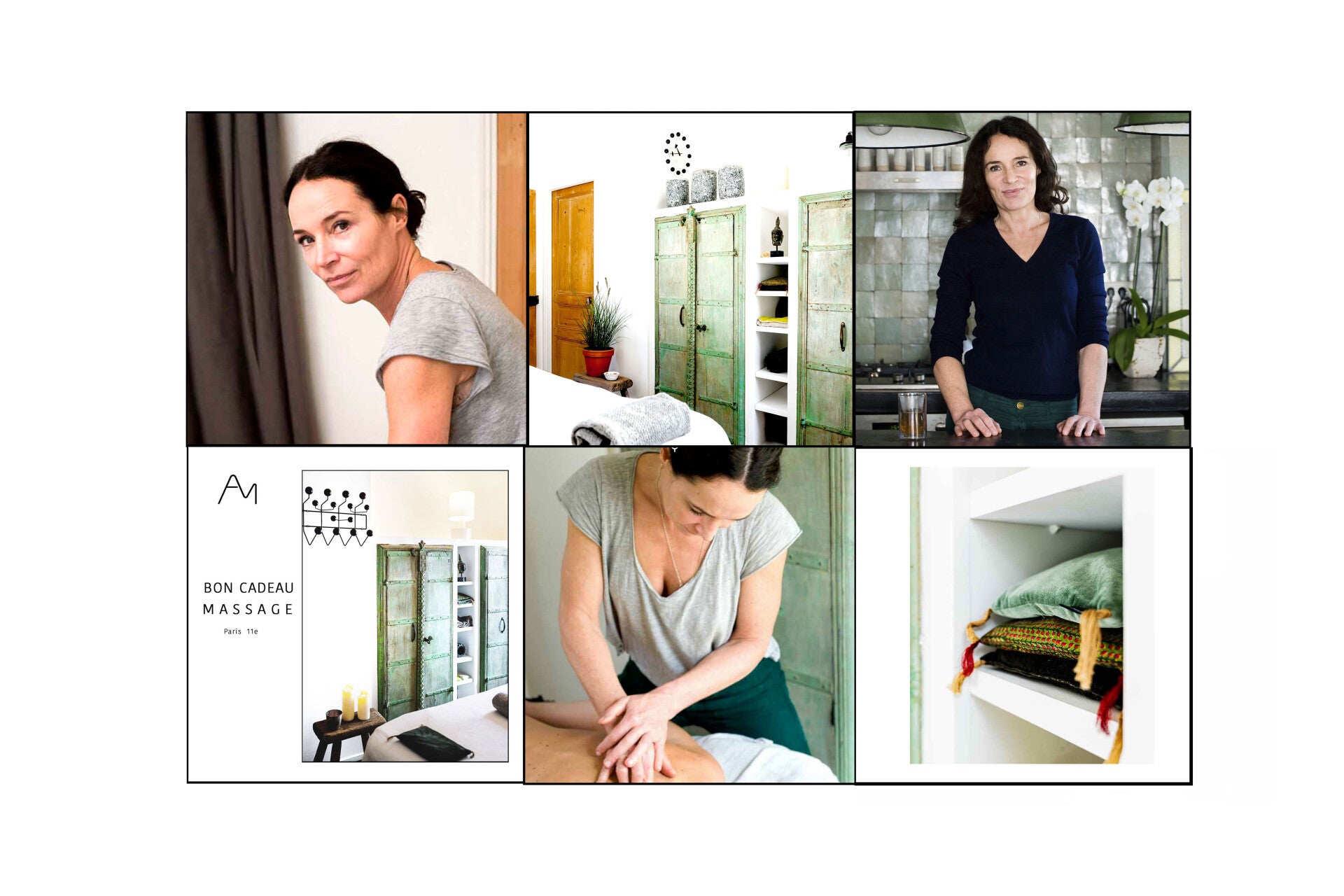 Sandrine Nicolas et son cabinet de massage à Paris 11e