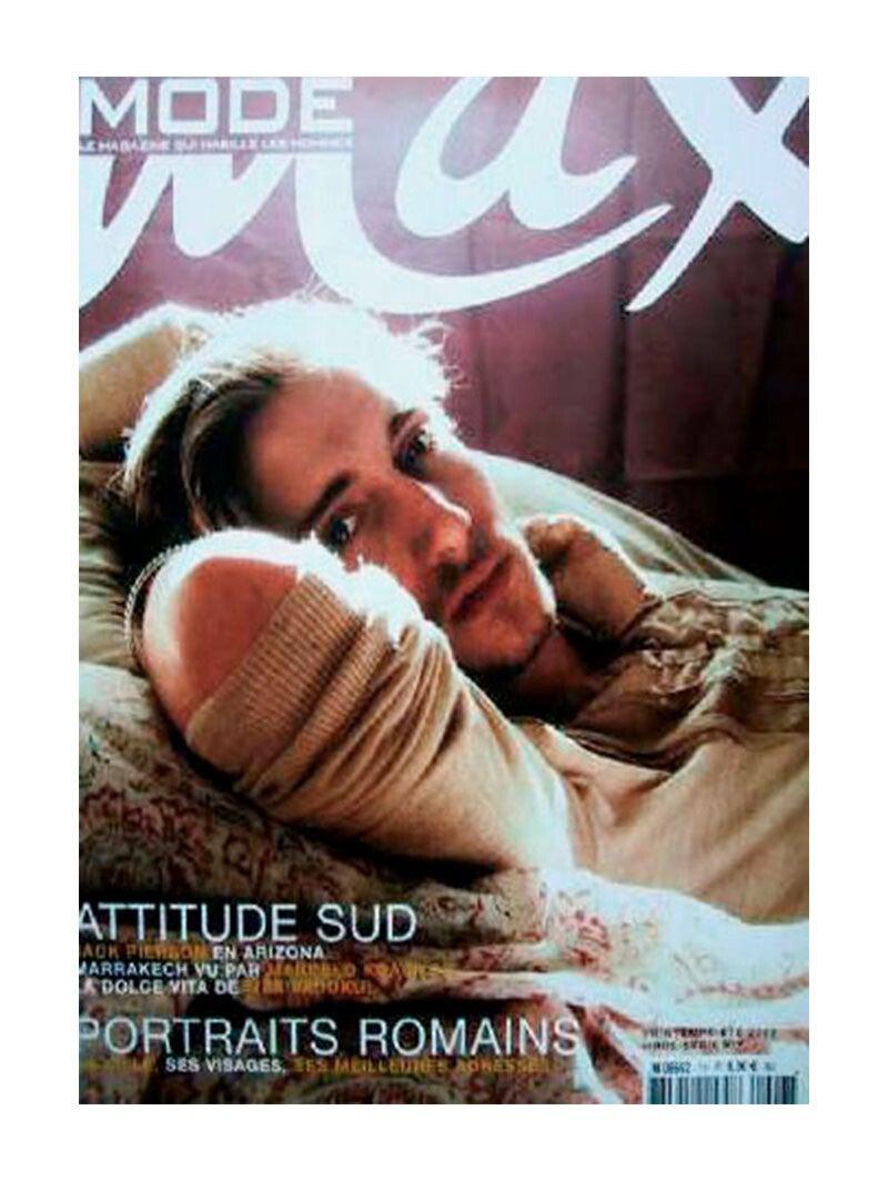 Couverture de Max Homme présentant le massage à domicile en 2015