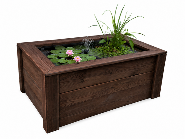 Mini-vijver 90L Dark Oak