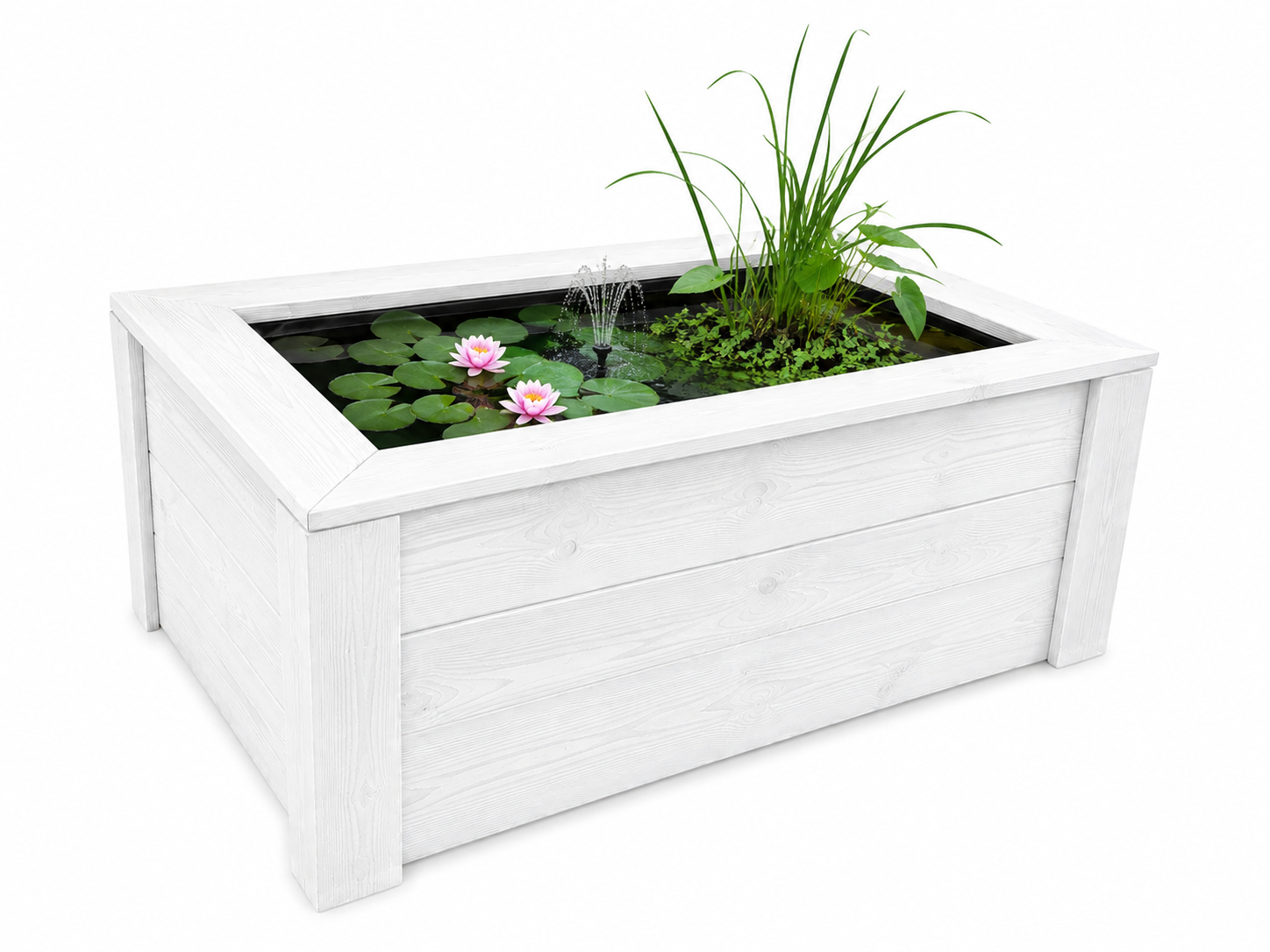 Mini-vijver 90L White
